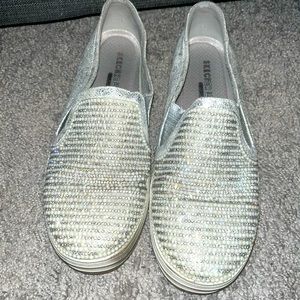 White Diamond and Pearl Skechers
